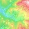 Atan topographic map, elevation, terrain