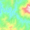 Río Atoyac topographic map, elevation, terrain