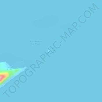 Koh topographic map, elevation, terrain