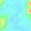 CAPSU BURIAS POND topographic map, elevation, terrain