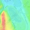 Spring Valley Lake topographic map, elevation, terrain