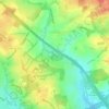The Osiers topographic map, elevation, terrain