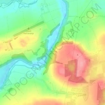 Glenmore Forest topographic map, elevation, terrain