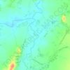 Sungai Pandan topographic map, elevation, terrain