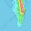 Camp Bay topographic map, elevation, terrain