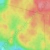 Little Three Cornered Lake topographic map, elevation, terrain