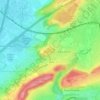 Moorgrove Wood topographic map, elevation, terrain