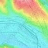 Parcul Octav Băncilă topographic map, elevation, terrain