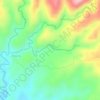 Air Simpang Kiri topographic map, elevation, terrain
