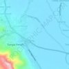 Sungai Bungkal topographic map, elevation, terrain