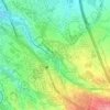 Ciliwung topographic map, elevation, terrain