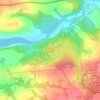 Minwear Wood topographic map, elevation, terrain