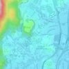 Taman Kejiranan Changkat Minden topographic map, elevation, terrain