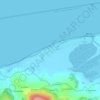 Praia de Baldaio - As Saíñas topographic map, elevation, terrain