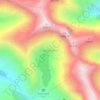 Ivory Glacier topographic map, elevation, terrain