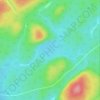 Paint Lake topographic map, elevation, terrain