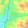 Bney Dror topographic map, elevation, terrain