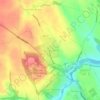 New Houghton topographic map, elevation, terrain