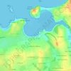 Plage du Havre topographic map, elevation, terrain