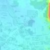 Taman Tasik Kamunting topographic map, elevation, terrain