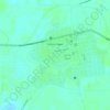 Santos Reyes topographic map, elevation, terrain
