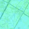 Khlong Thanon topographic map, elevation, terrain