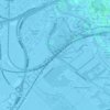 Ringvaart van de Zuidplaspolder topographic map, elevation, terrain