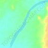 Toshka Lakes topographic map, elevation, terrain
