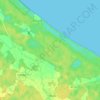 Roja topographic map, elevation, terrain