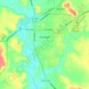 Graham topographic map, elevation, terrain