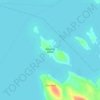 Barndoor Island topographic map, elevation, terrain