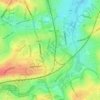 Cotteridge Park topographic map, elevation, terrain