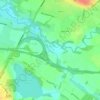 Birkin Brook topographic map, elevation, terrain