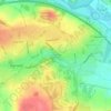 Springhead Park topographic map, elevation, terrain