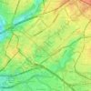 Cotton Field Park topographic map, elevation, terrain