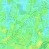 Prestigia topographic map, elevation, terrain