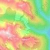 Copeland Creek topographic map, elevation, terrain