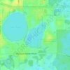 Lake Bess topographic map, elevation, terrain