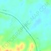 Central Paloh topographic map, elevation, terrain