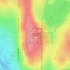 Asian Small-Clawed Otters topographic map, elevation, terrain