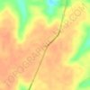 Tarija topographic map, elevation, terrain