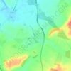 Ladbroke (Millennium Green) topographic map, elevation, terrain