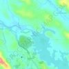 Malankara dam topographic map, elevation, terrain