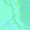 Belle River topographic map, elevation, terrain