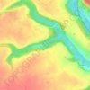 Étang de Gouline topographic map, elevation, terrain