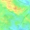 Le Lindon topographic map, elevation, terrain