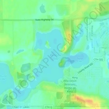 Williams Island topographic map, elevation, terrain