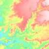 وادي ملح topographic map, elevation, terrain