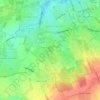 Burnett Wood topographic map, elevation, terrain