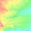 Air Tembesi topographic map, elevation, terrain